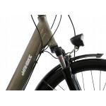 Elektro bicykel 28" Mahbike E-Mahbike 9S AM 360Wh 36V Digitálna 18" sivá + AKU 10,4Ah
